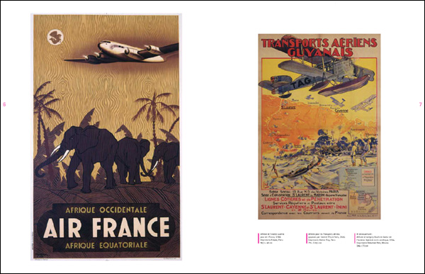 Affiches de l'histoire de l'aviation pages 6-7