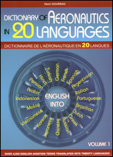 Dictionary of aeronautics in 20 languages