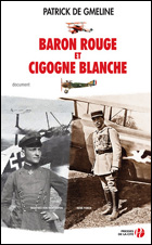 Baron rouge et cigogne blanche