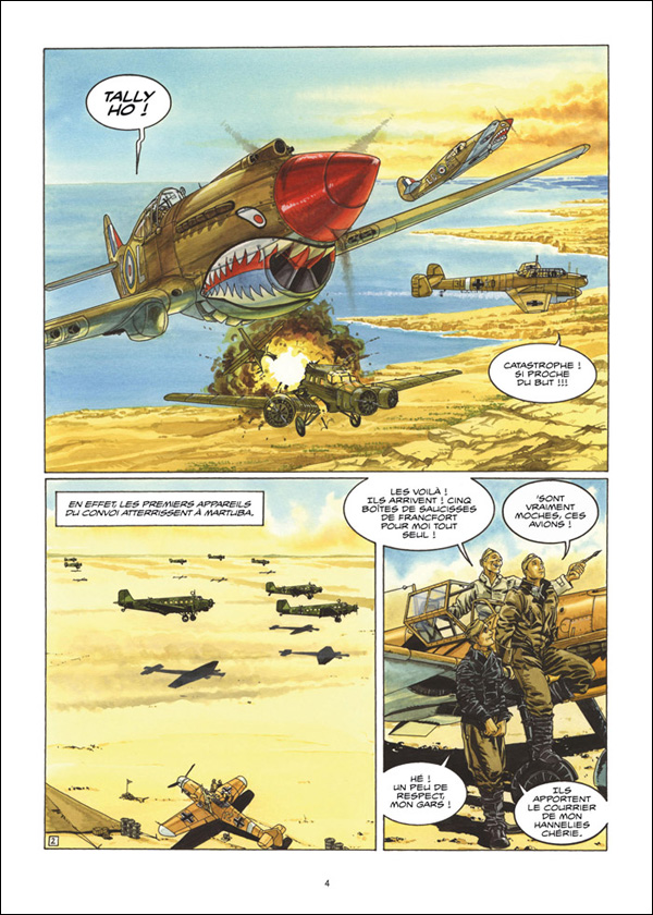 Le faucon du désert [2] planche 2