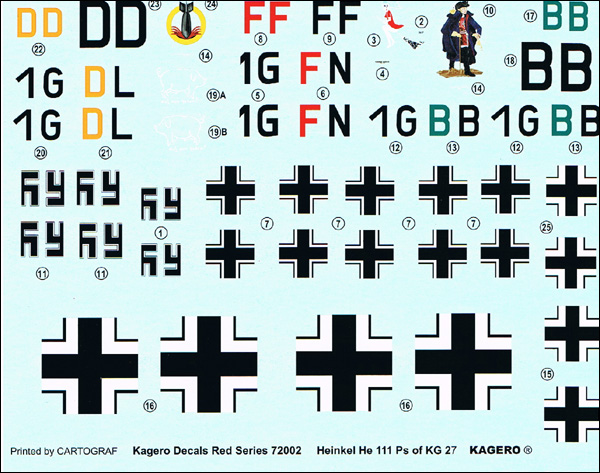 Heinkel He 111 Ps of KG 27