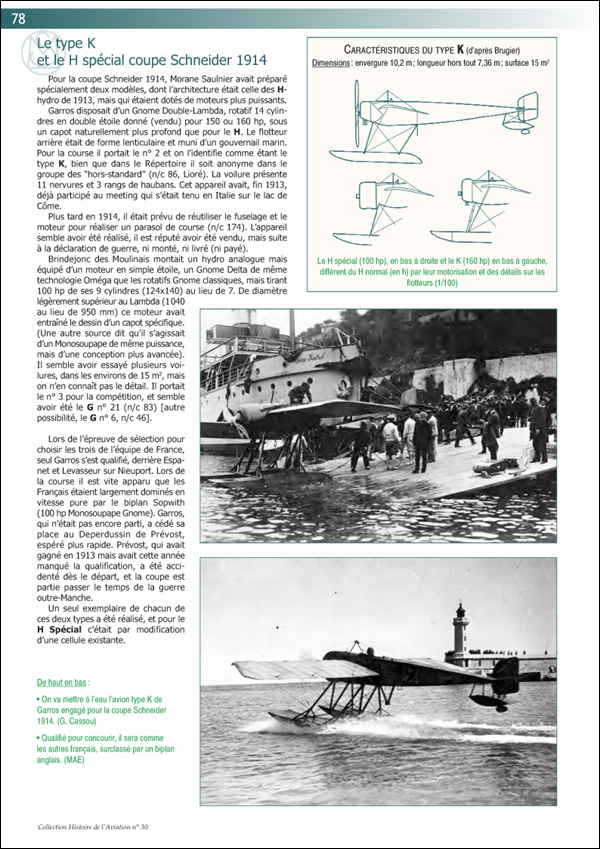 Les avions Morane-Saulnier