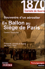 En ballon au siège de Paris