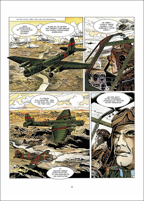 Les Tigres volants [4] page 7