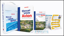 Mallette du manuel de pilote d’avion