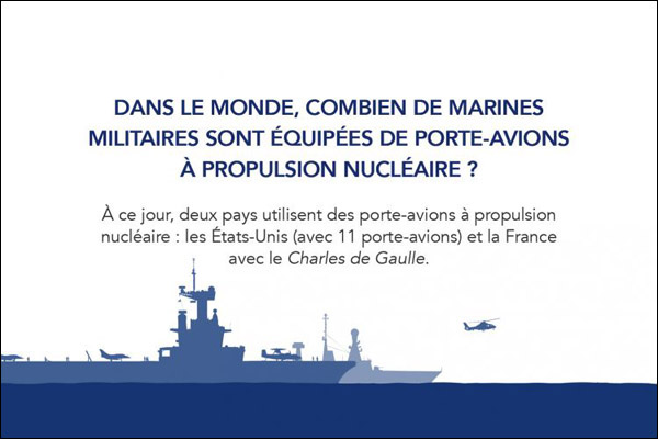 Le petit quizz du Charles de Gaulle