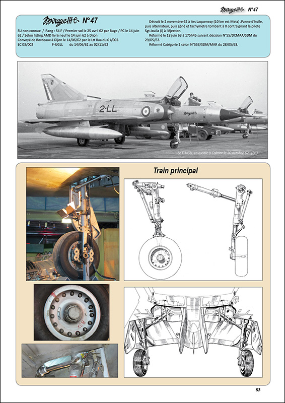 Mirage IIIC Suivi