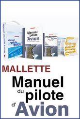 Mallette du manuel du pilote d’avion